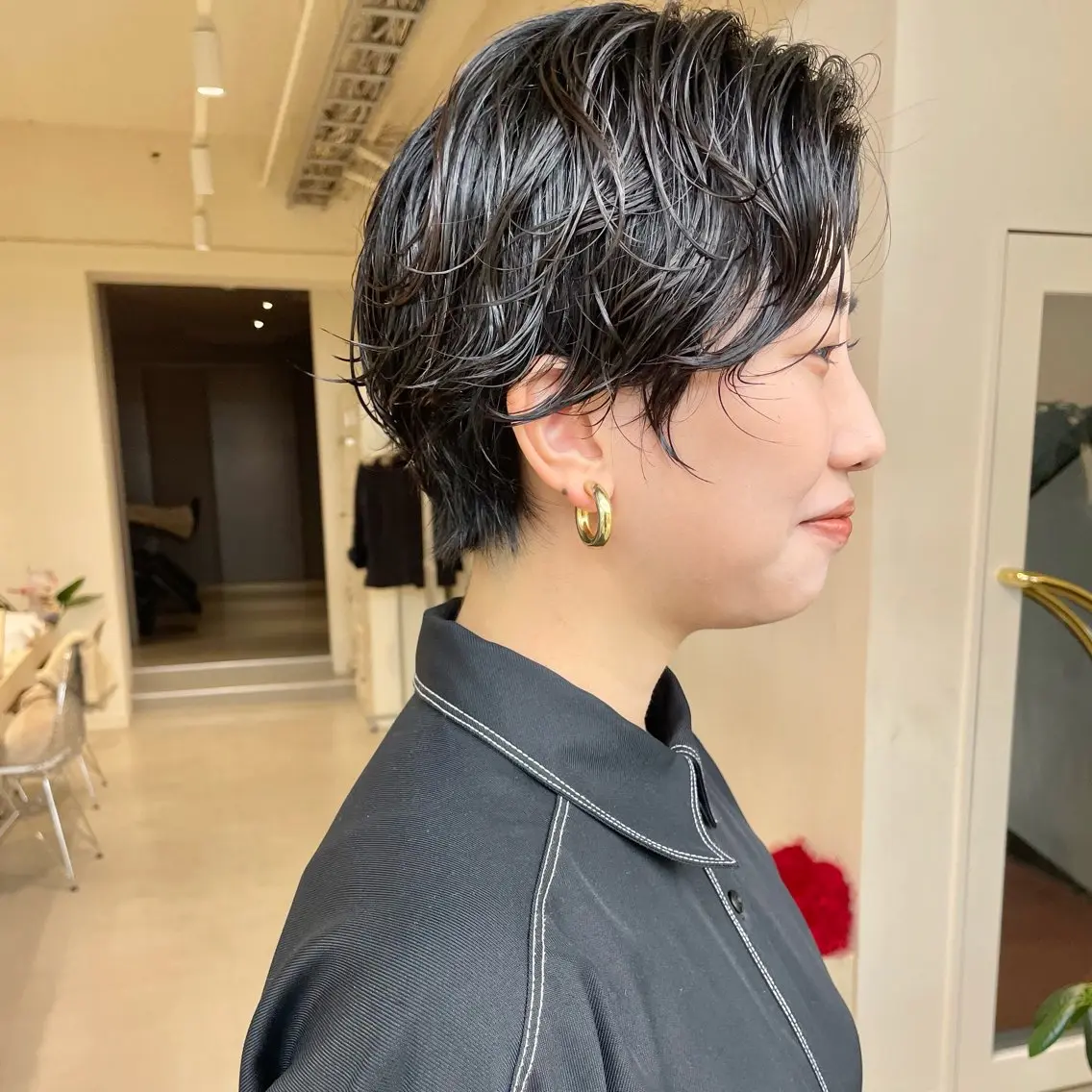 ショート パーマ ハンサムショート ショートヘア ショート・ボブ ・ウルフ✂︎IMAIのヘアスタイル