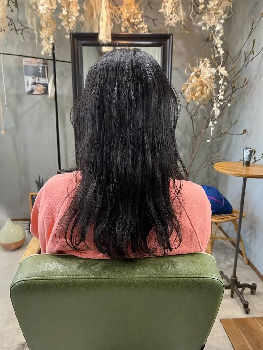 ロング トリートメント フクウラ ミホのヘアスタイル