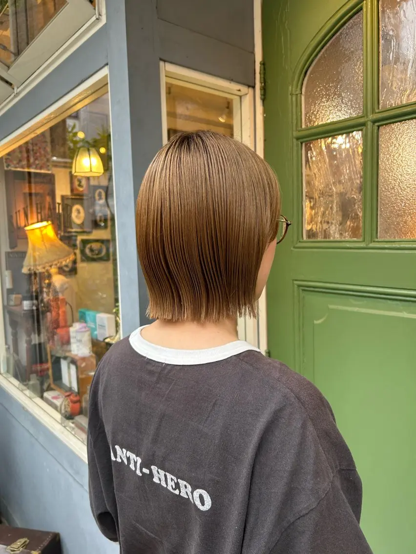 🔅【平日限定】カット＋透明感カラー＋キューティクル強化トリートメント＋ミニヘッドスパ🔅の写真