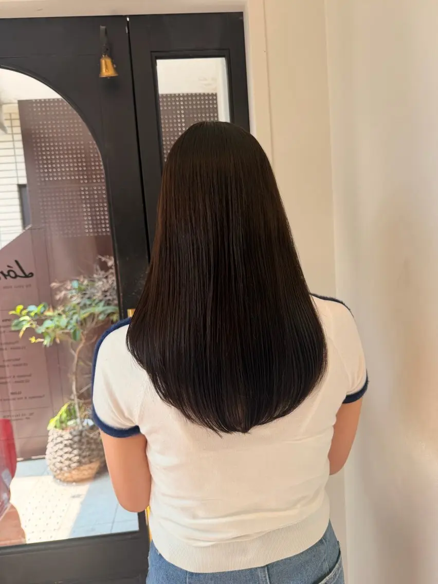 ロング ヘアカラー ルナ/ カットモデル募集中のヘアスタイル