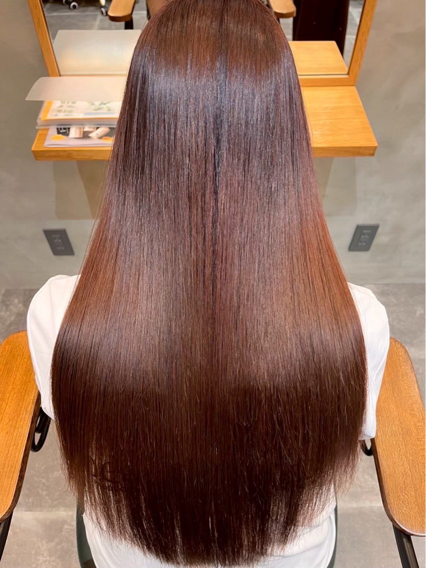 セミロング Venus倉敷店 大源のヘアスタイル