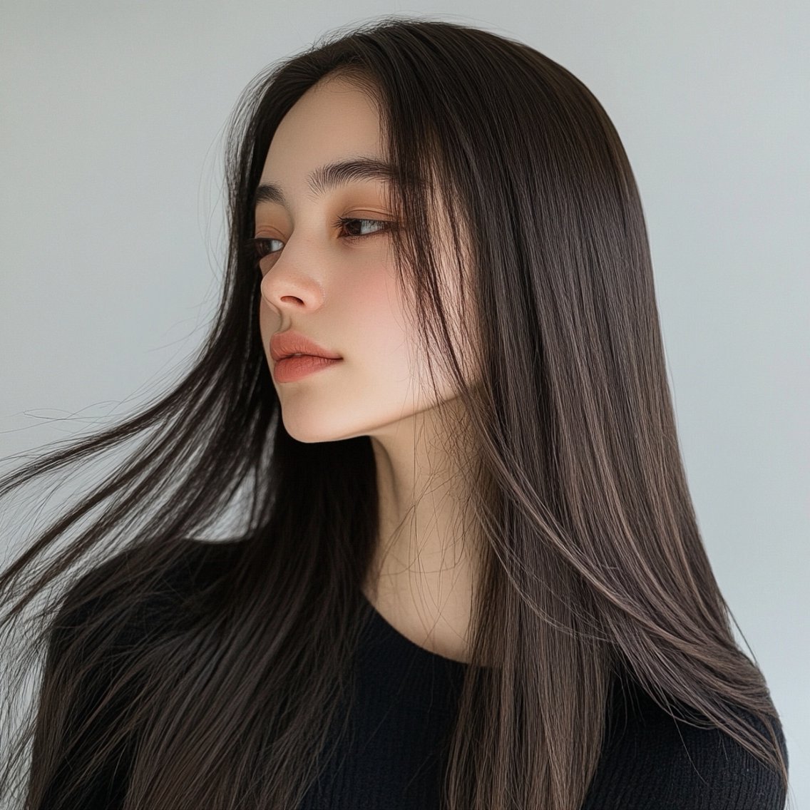 ロング カット トリートメント 🌈髪質改善🌈 過去の1艶サラ体験✨のヘアスタイル
