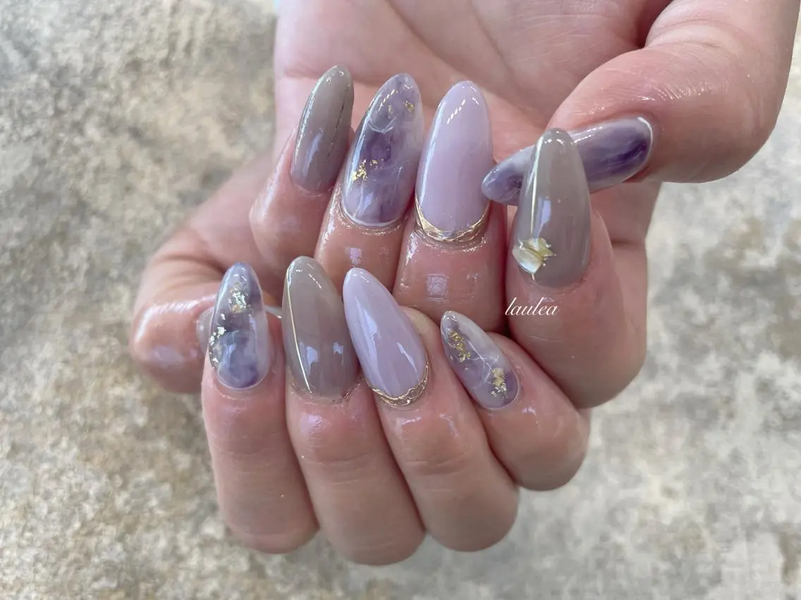 ネイル フットネイル nagase yumiのネイルデザイン