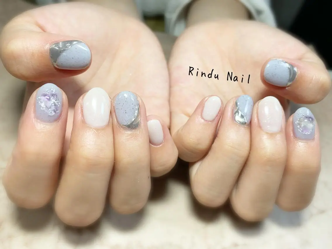 ネイル Rindu Nail 名駅miniのネイルデザイン