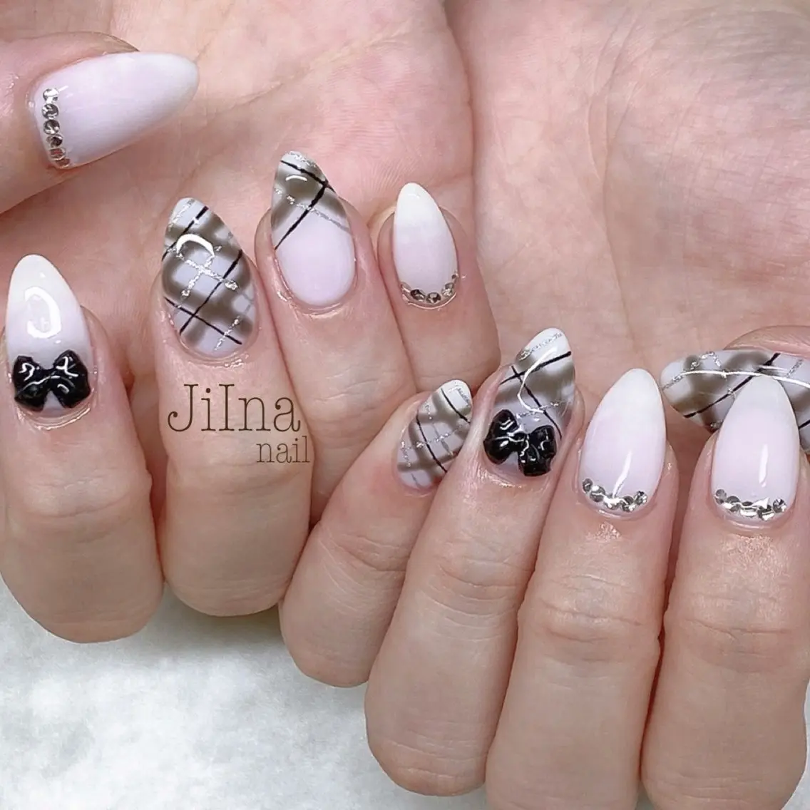 ネイル 持ち込み JiIna nailのネイルデザイン
