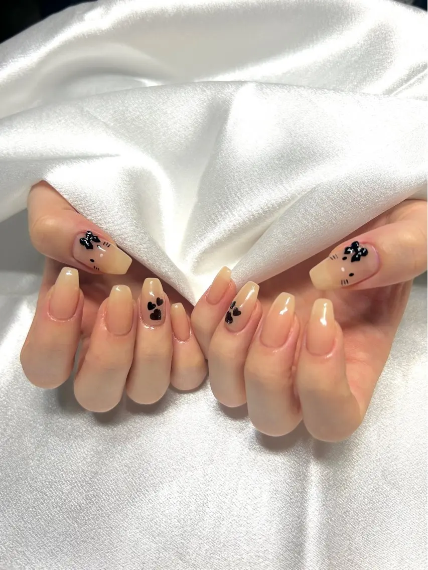 ネイル オフィスネイル シンプルネイル coco no ne KANNAのネイルデザイン