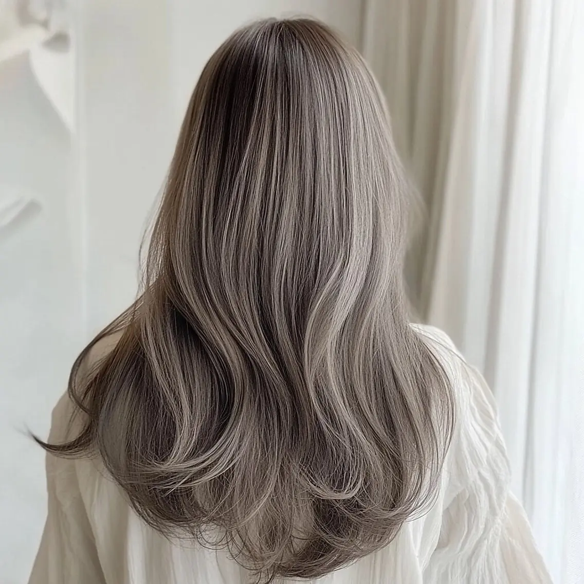 ロング 小谷 俊祐のヘアスタイル