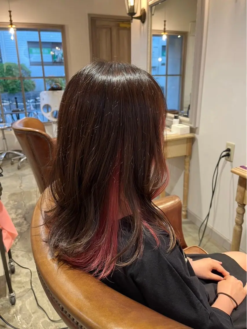 ロング 髪質改善 カット ヘアカラー 髪質改善／似合わせ ／芝　圭佑のヘアスタイル