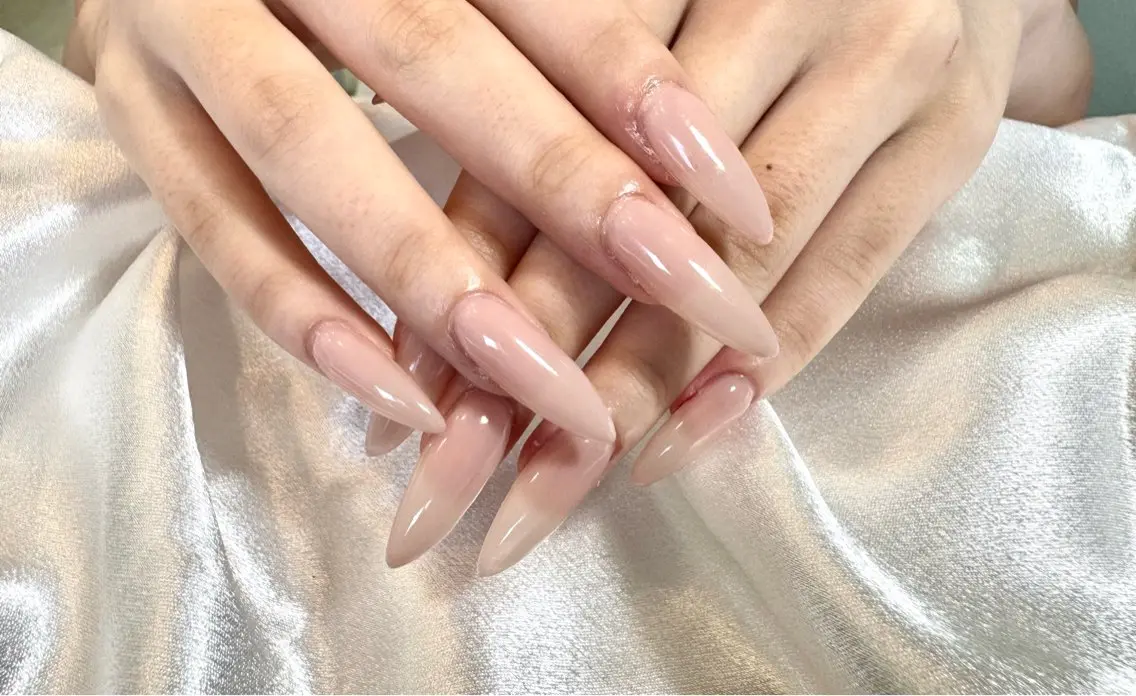 ネイル ワンカラーネイル shiori ショートネイル❌のネイルデザイン