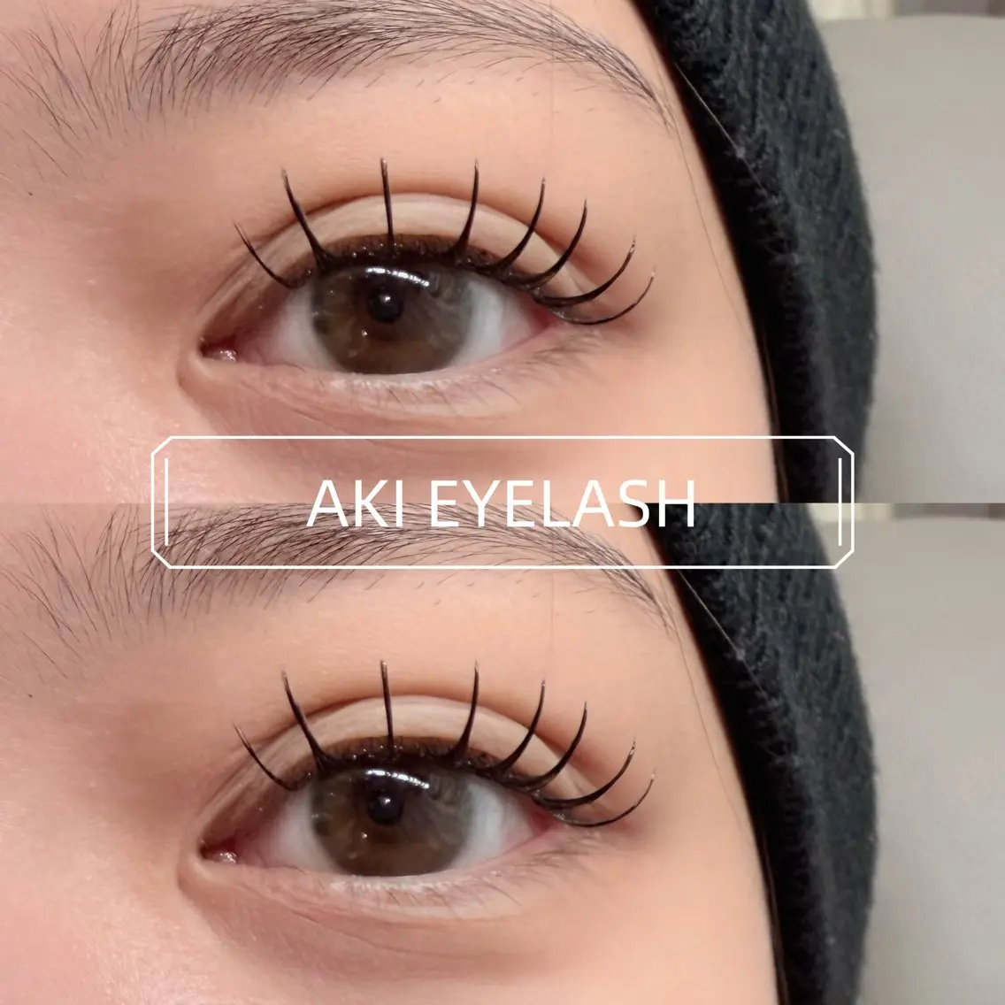 マツエク・マツパ 束感まつ毛 フラットラッシュ マツエク COCO EYELASHアキのマツエク・マツパデザイン