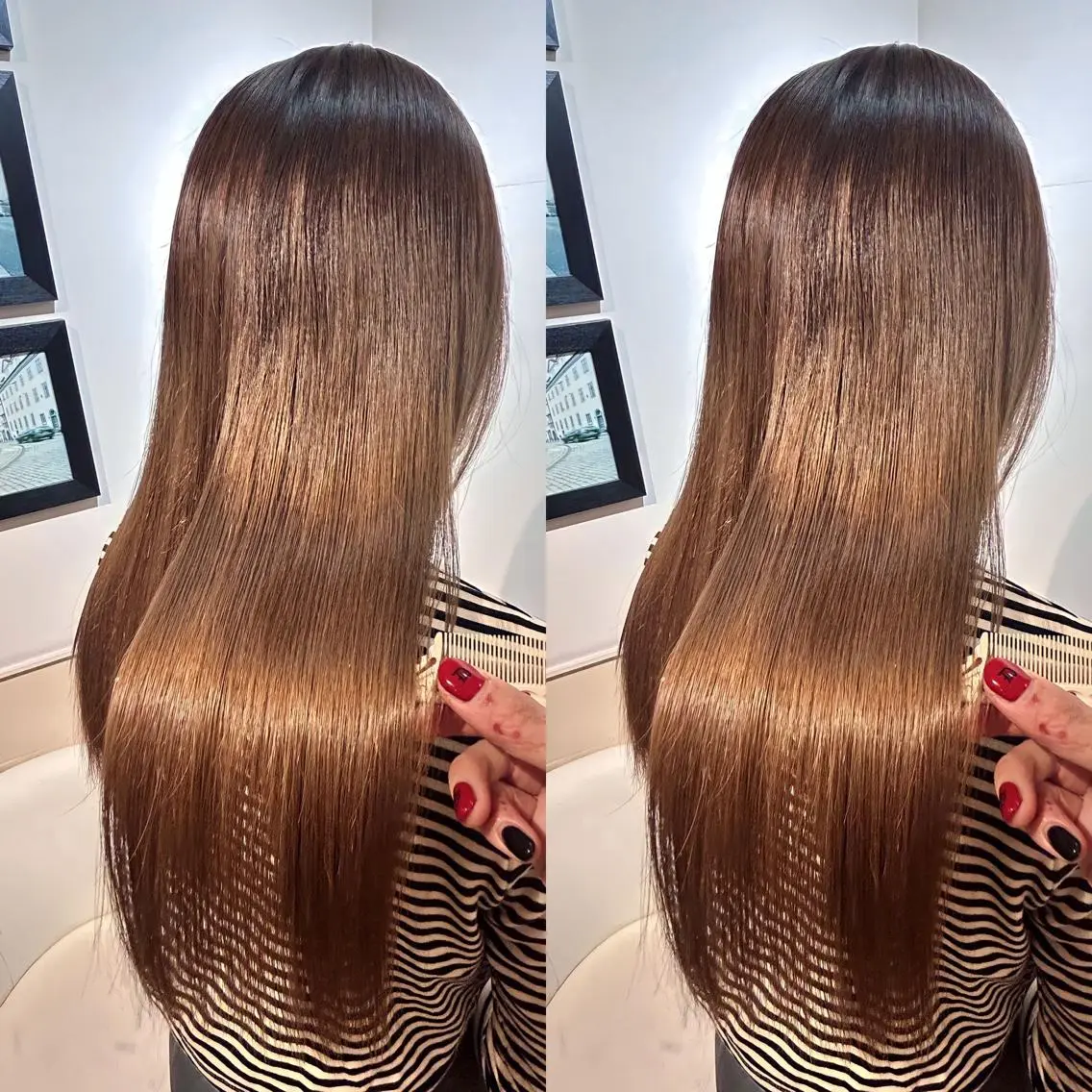 ロング カラー 髪質改善 店長✨髪質改善✖️ 透明感カラー／純大のヘアスタイル