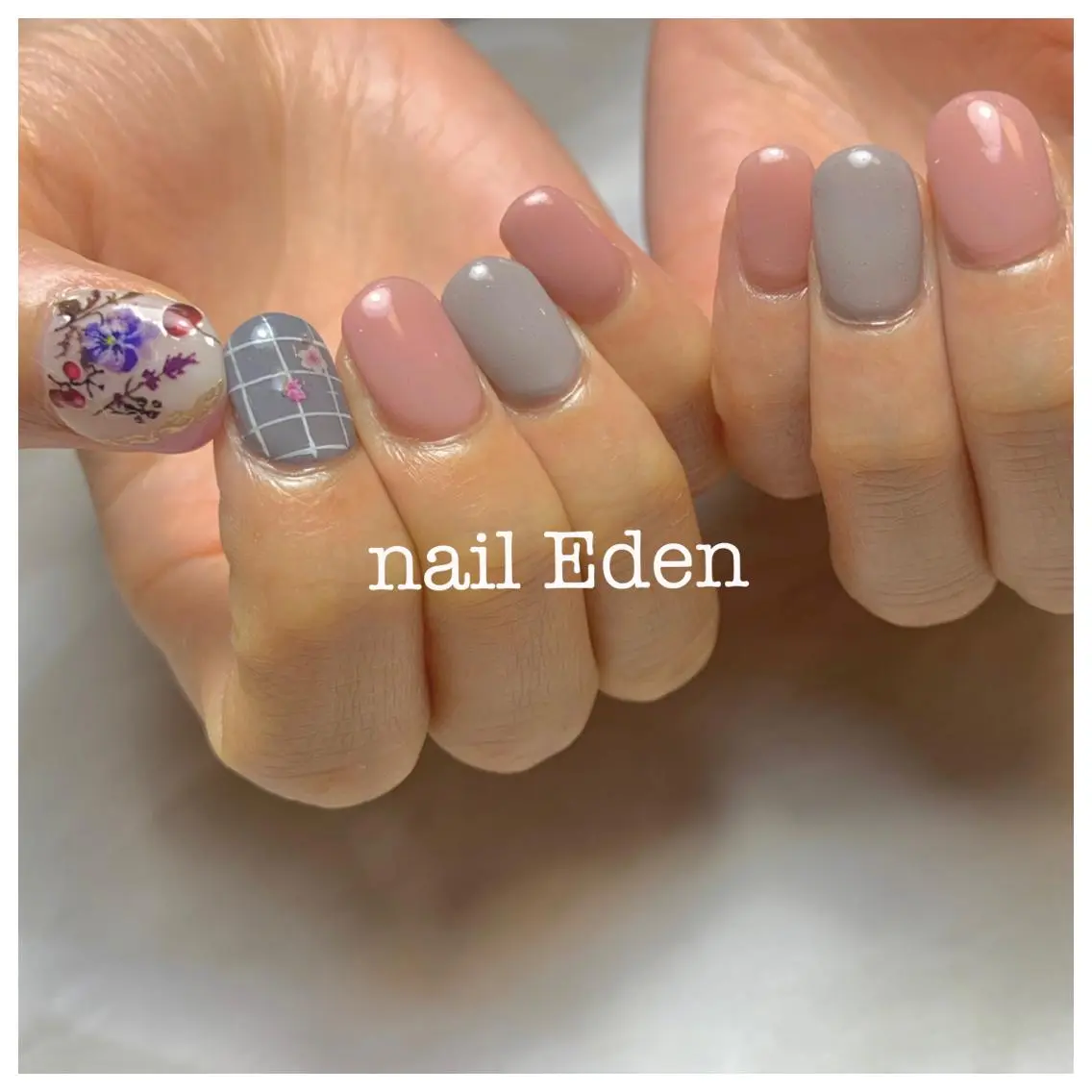 ネイル 持ち込み Eden ♾️のネイルデザイン