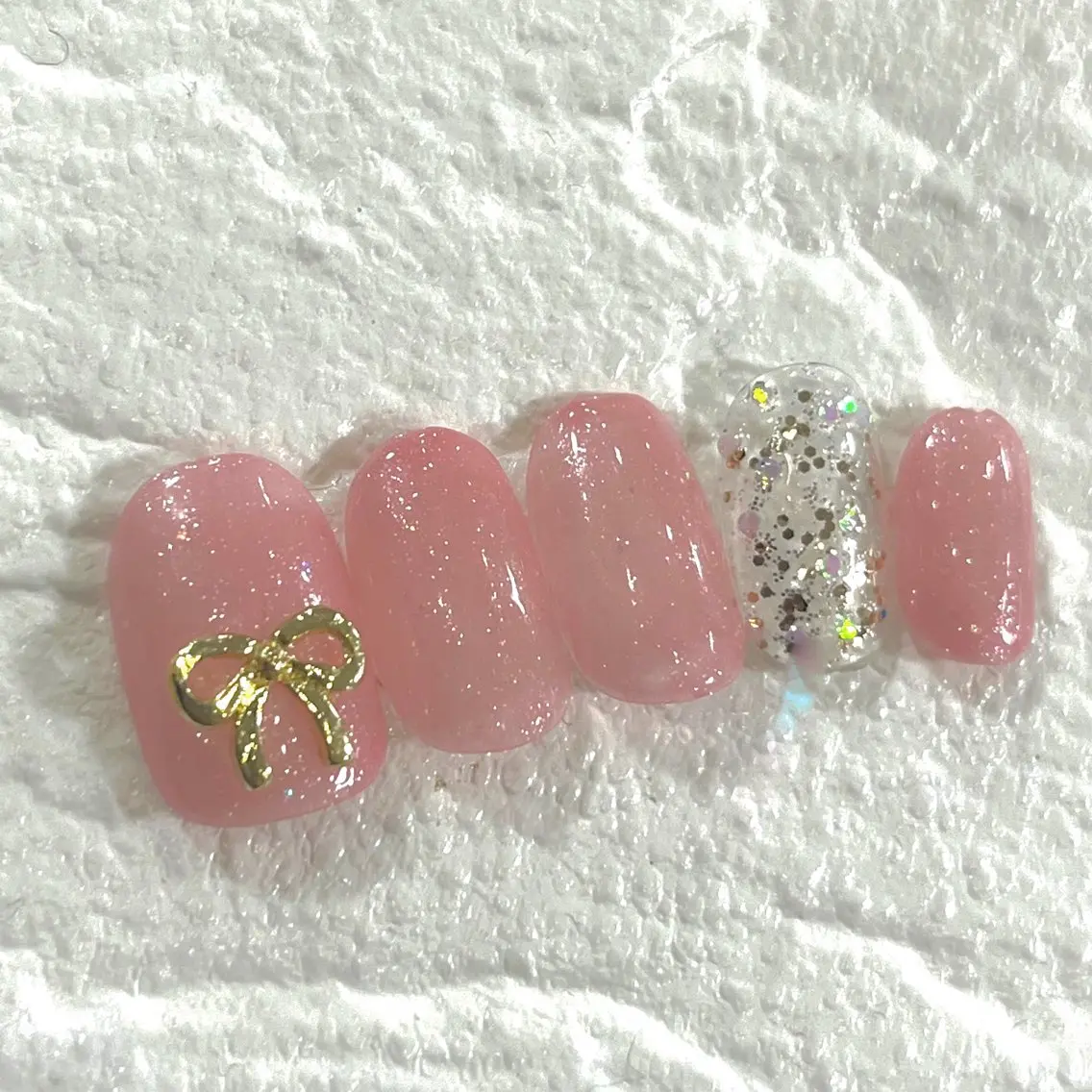ネイル アートネイル シンプルネイル Chamuel 三輪のネイルデザイン