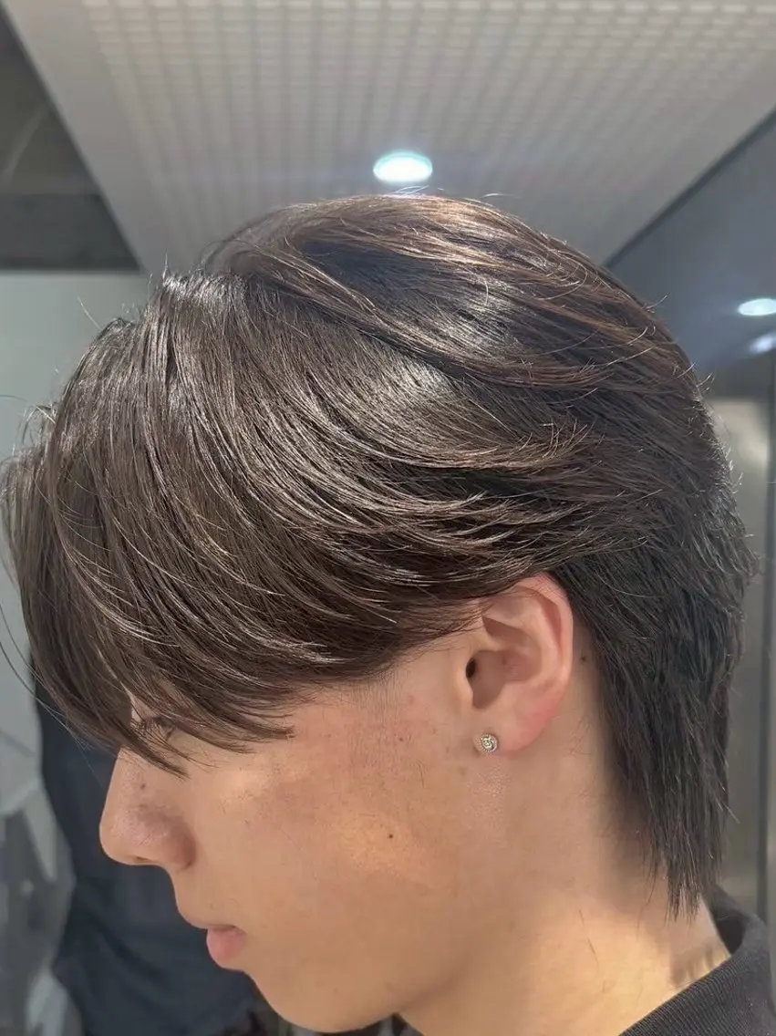 メンズ 青栁 仁也のヘアスタイル