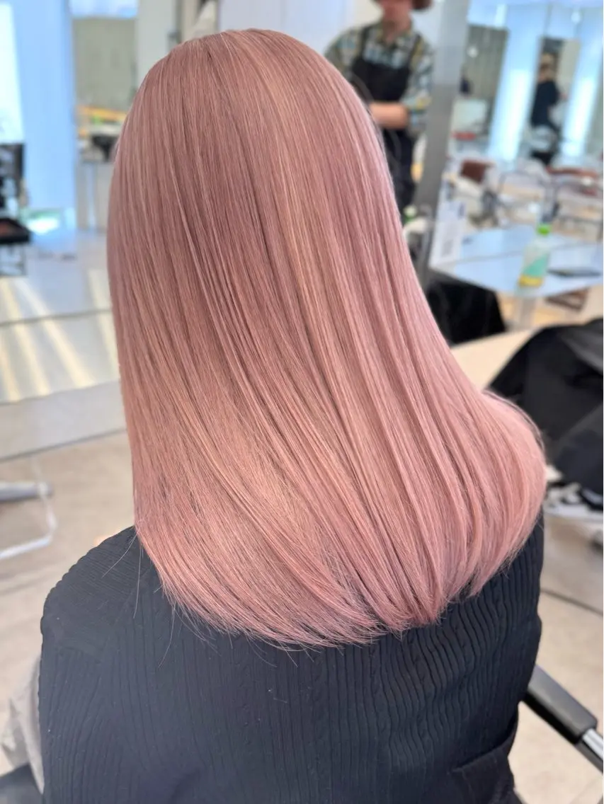 ロング カラー ヘアカラー 艶カラー/カラー モデル募集中/シンヤのヘアスタイル