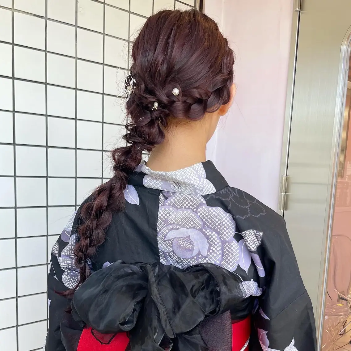 ヘアアレンジ 🍒透明感カラー/ セット/SAKURAのヘアスタイル