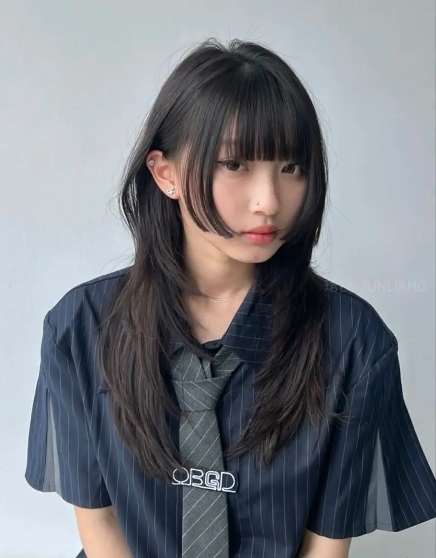 カラー パーマ ヘアアレンジ メンズ 🥯縮毛/レイヤー/ ベージュヘア🥯のヘアスタイル