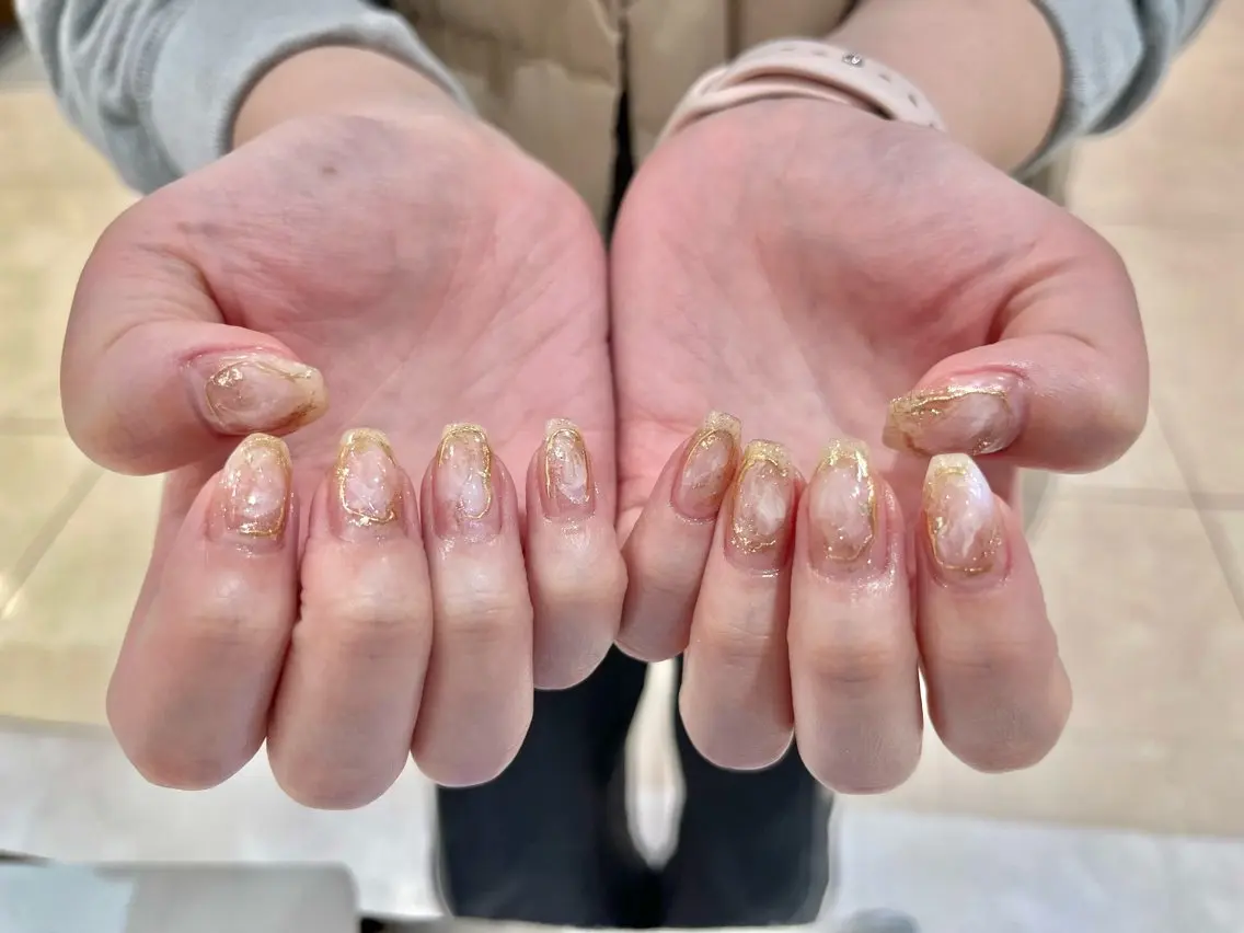 ネイル アートネイル ニュアンスネイル Riry＊° knailのネイルデザイン