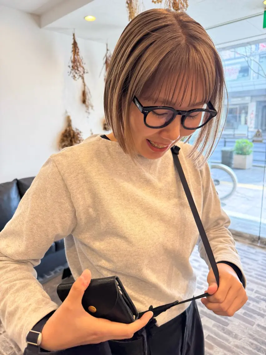 ショート カラー ベージュカラー ミルクティーベージュ ヘアカラー m ā l o.🌷 サカモトマイコのヘアスタイル
