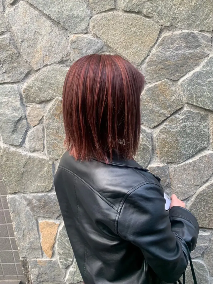 カラー 艶髪✨透明感カラー 山本　遥斗のヘアスタイル