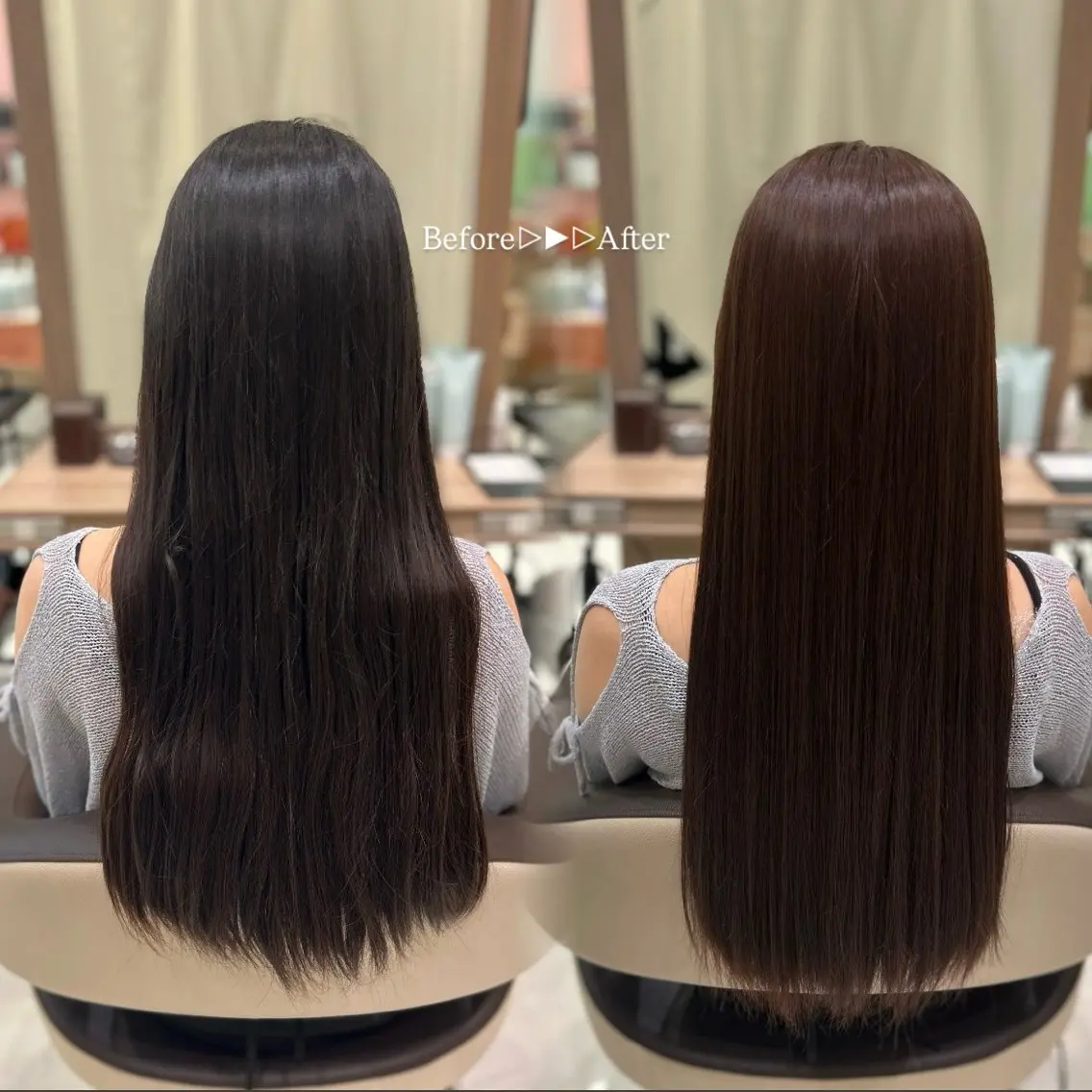 ロング カラー ダブルカラー 🫧saya カラーモデル募集🫧のヘアスタイル