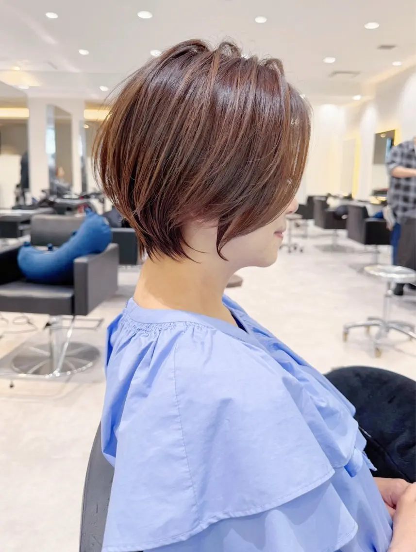 ショート 絶壁補正くびれ ショート✂️　井川のヘアスタイル