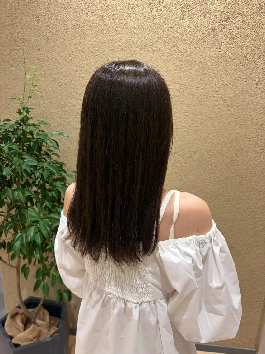 トーンダウン/透明感のある艶カラー✨の写真