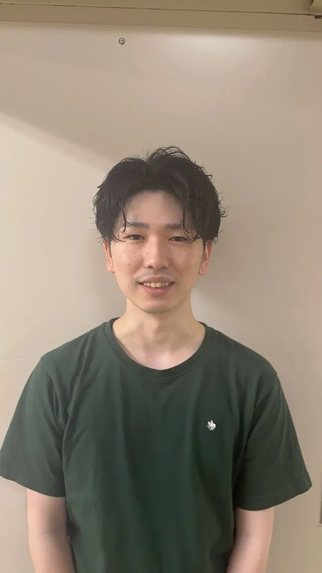 パーマ カット パーマ 龍 颯斗のヘアスタイル