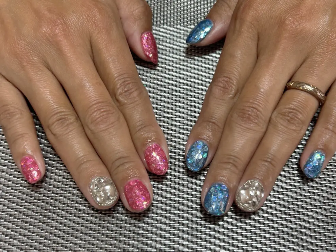 ネイル キラキラネイル ハンドネイル i nailのネイルデザイン