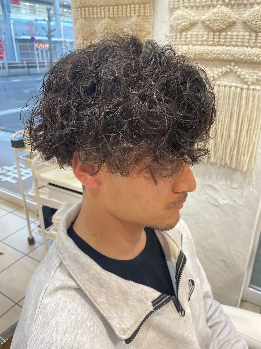 メンズ カット パーマ 吉川 うららのヘアスタイル
