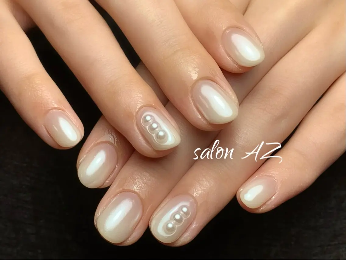 ネイル オフィスネイル ハンドネイル salon AZのネイルデザイン