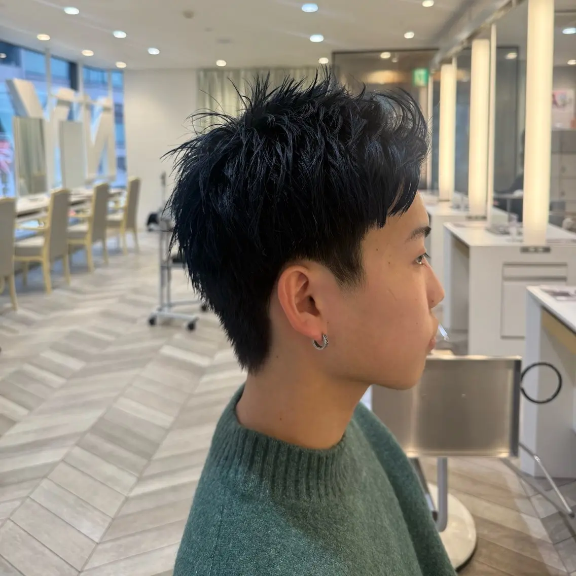 ショート メンズ カット レイヤーカット/ 艶カラー🌙Rinoのヘアスタイル