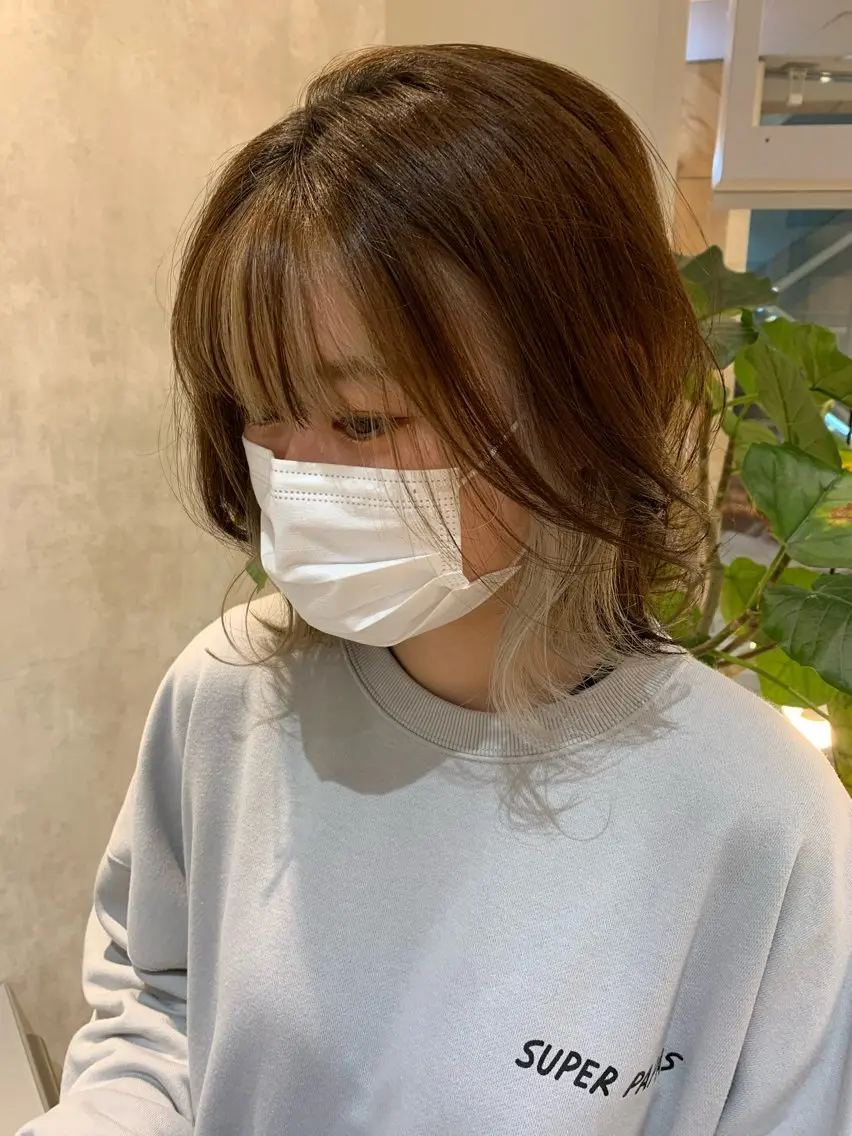 ミディアム ROI 🫧KANAMIのヘアスタイル