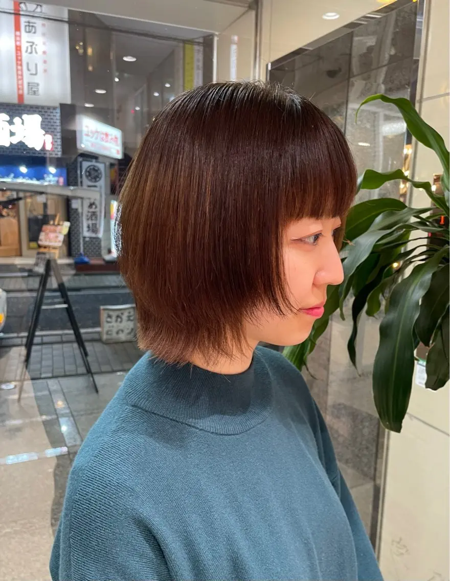 ショート レイヤーカット 外ハネヘア ウルフカット カット ⚜️ウルフカット⚜️ タナミ　ミハルのヘアスタイル