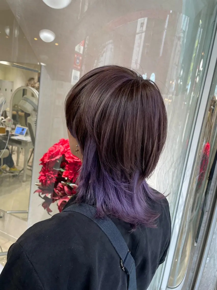 メンズ カット ⚜️ウルフカット⚜️ タナミ ミハルのヘアスタイル