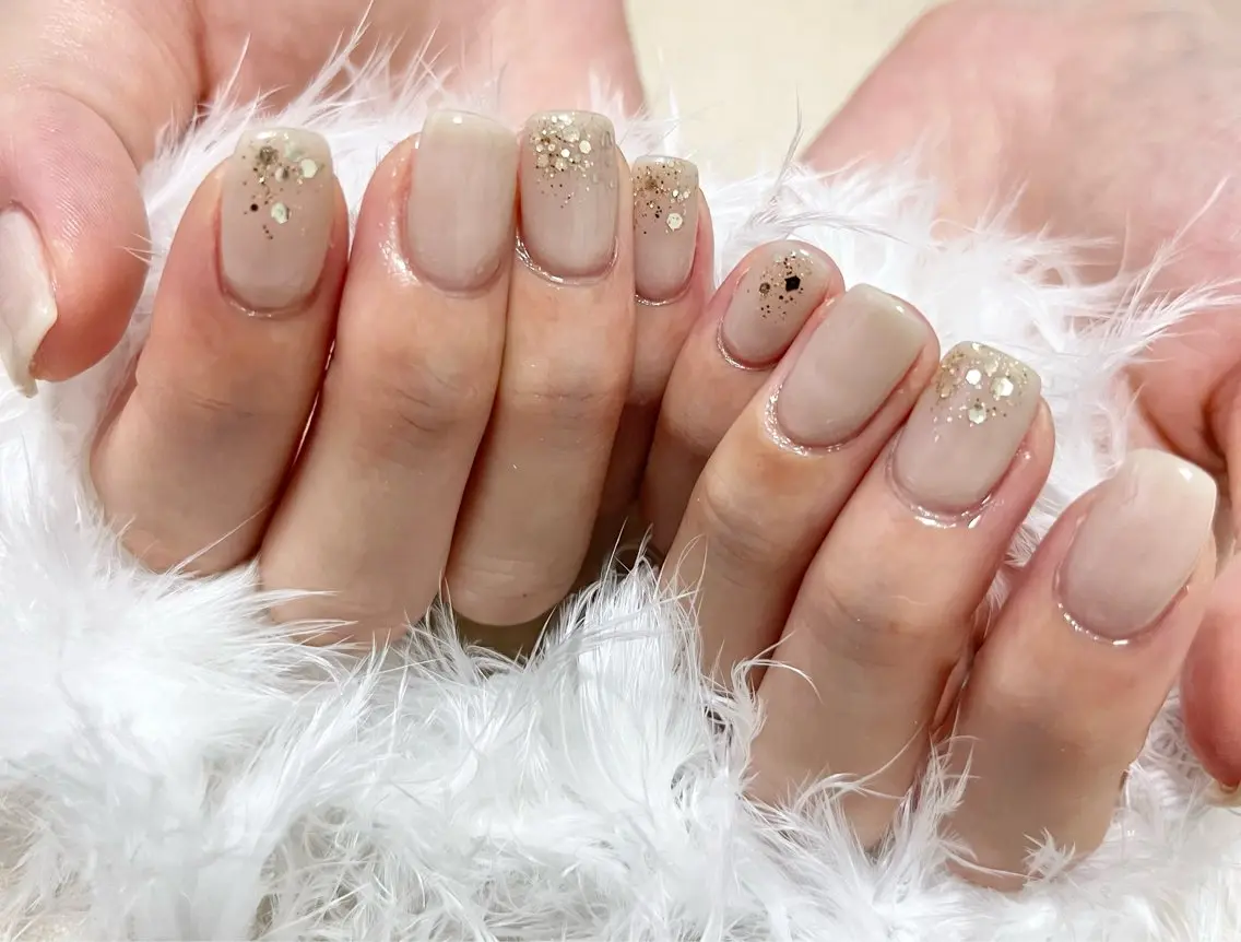 ネイル シンプルネイル ハンドネイル わたなべ さやかのネイルデザイン