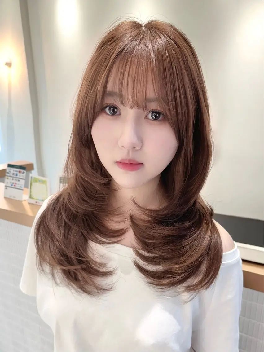 【クイックTr付き】似合わせカット+ケアカラー+クイックTr✨の写真