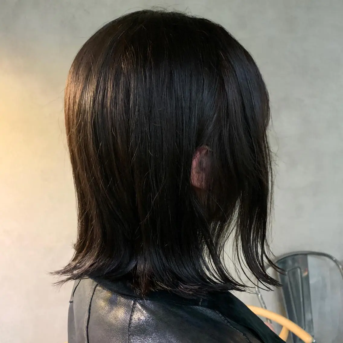 ミディアム カラー enx天王町店 伊藤 愛央のヘアスタイル