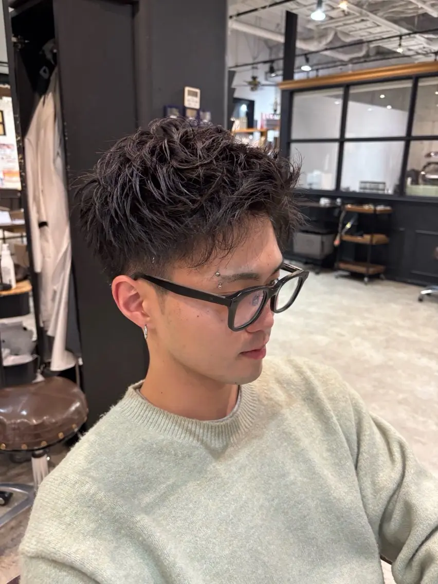 ショート メンズ Yuya Fukumotoのヘアスタイル