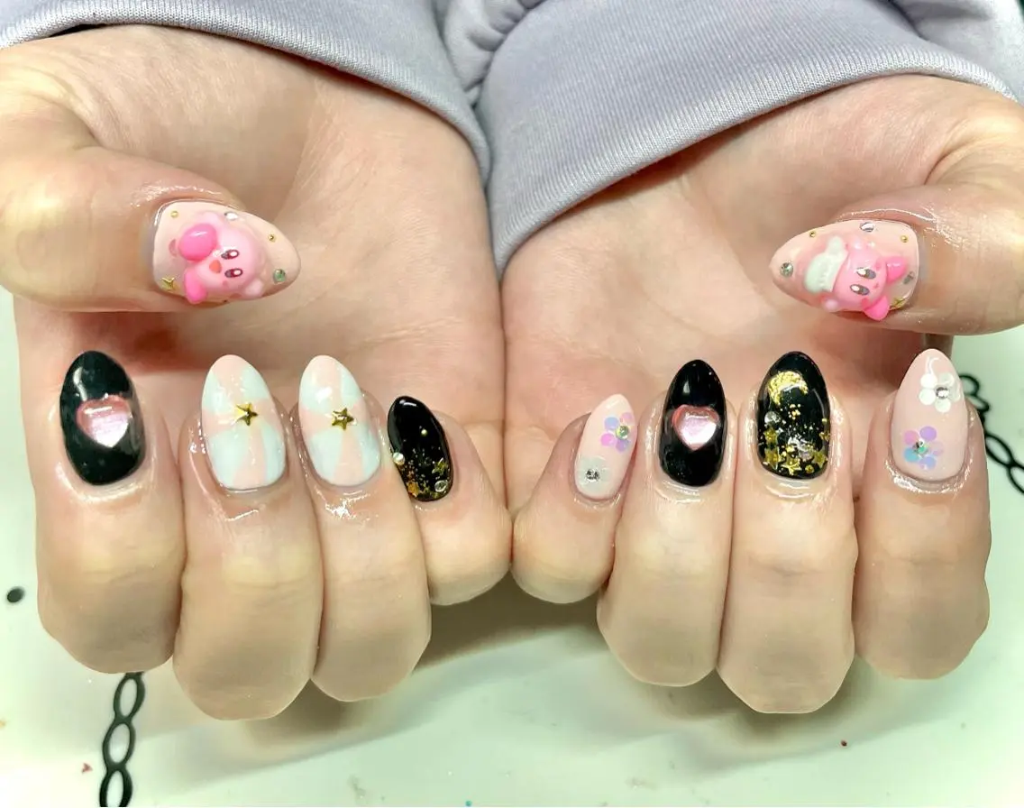 ネイル 持ち込み ハンドネイル nailist cocoのネイルデザイン
