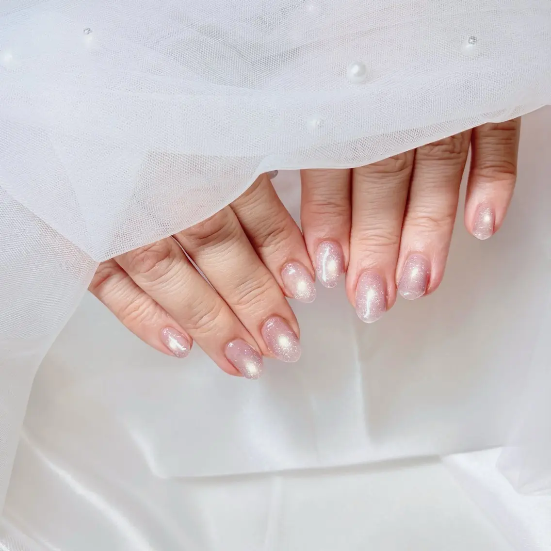 ネイル マグネットネイル ピンク ZowZow nailのネイルデザイン