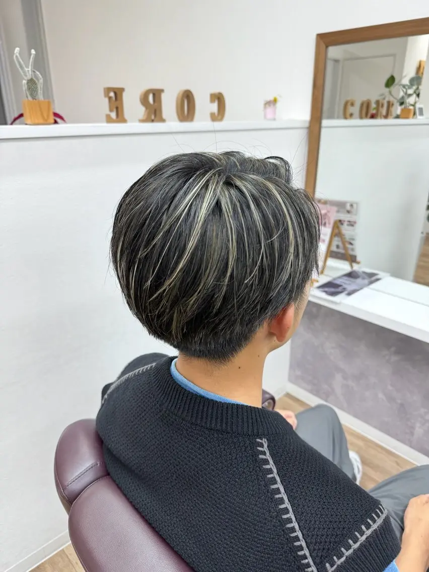 ショート メンズ zero2core ナオのヘアスタイル
