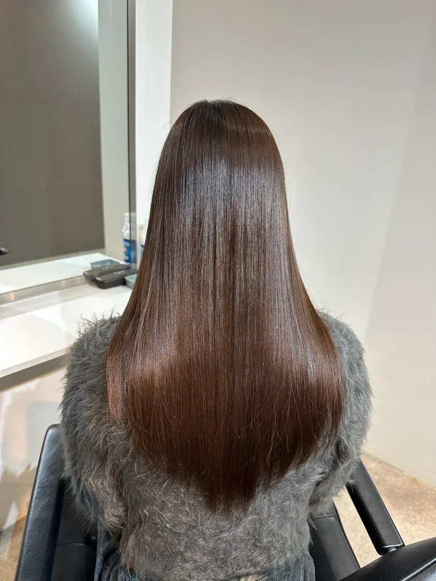 ロング 縮毛矯正 カットモデル大募集中 🌟いけだこうきのヘアスタイル