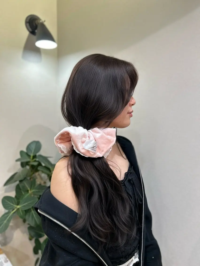 ロング ヘアカラー 似合わせカット&艶 カラー🤍ヒナタ🤍のヘアスタイル