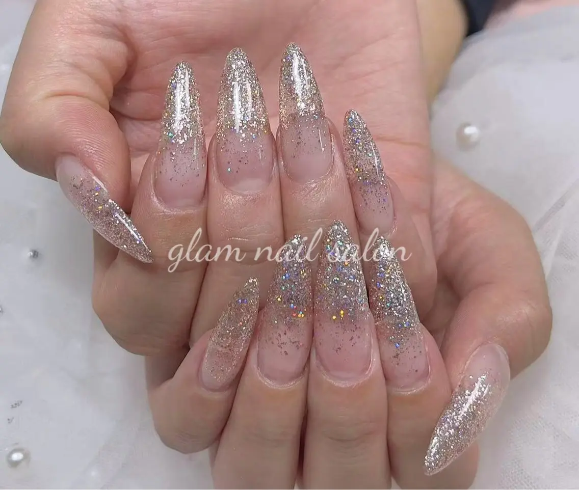 ネイル Glam 長さだし専門のネイルデザイン