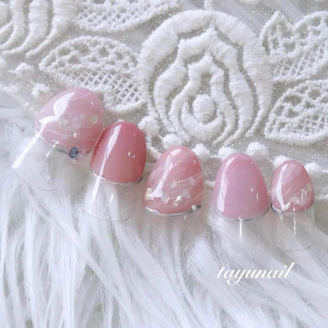 ネイル アートネイル ジェルネイル パラジェル ハンドネイル ネイルサロン 【たゆnail】のネイルデザイン