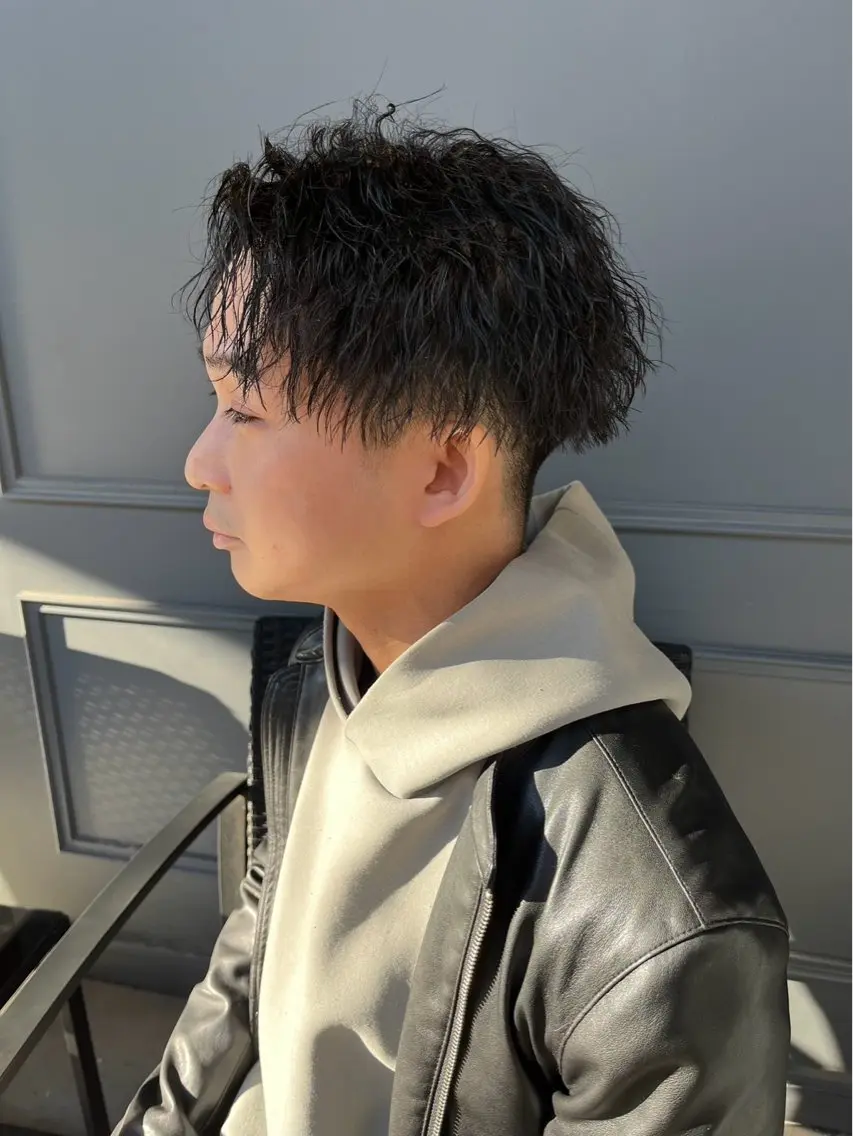パーマ メンズ 💇🏽‍♂️アヤ /メンズカット🌺のヘアスタイル