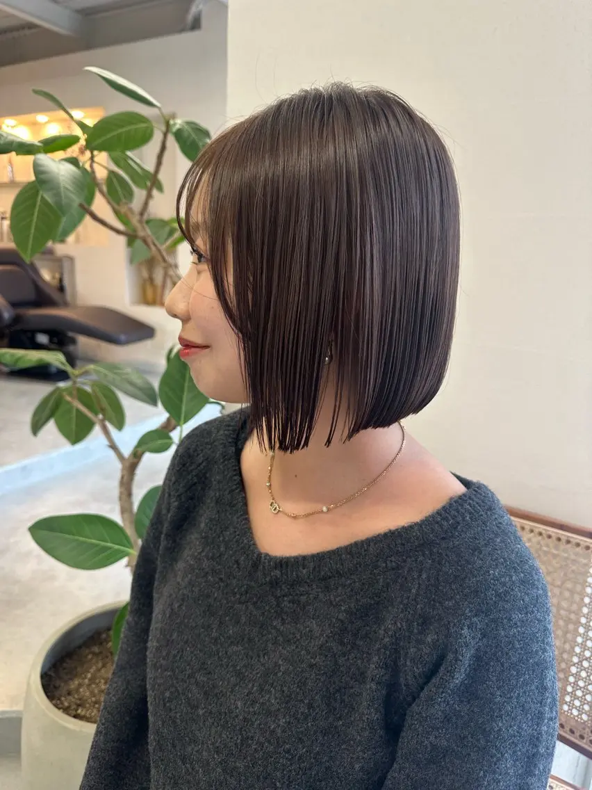 ショート カラー カット ヘアカラー トリートメント ハイトーン×似合わせ 🌱中川慎之介のヘアスタイル