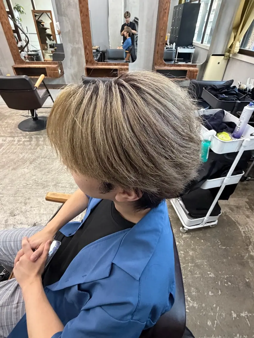 パーマ 大井 瞬太のヘアスタイル