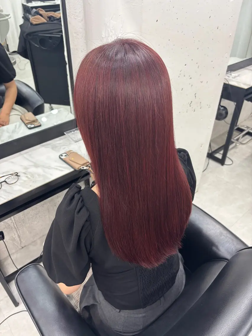 ロング カラー ヘアカラー ブリーチ/エクステ モデル募集中🖤のヘアスタイル